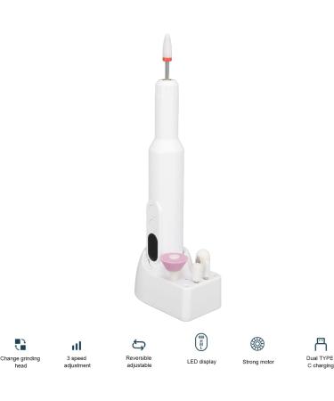 Electric Nail File USB Adjustable Portable Electric Nail Drill for Manicure - Buy Online on GoSupps.com