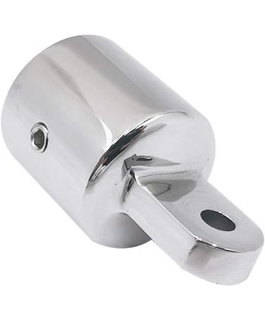 Stainless Steel Bimini Top Cap Eye End Boat Fitting - 2 Pack, Fits 7/8 or 1 Round Tubing - Shenghuiss 316 SS, L Shape Hex Key Included - Buy Online on GoSupps.com