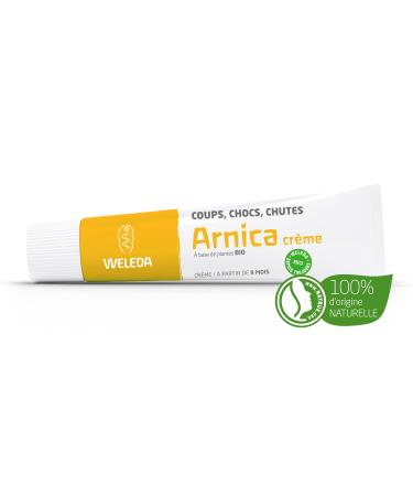 WELEDA - Arnica Cream - Hits, Shocks, Falls - Suitable from 9 months - NATRUE - Tube of 25g