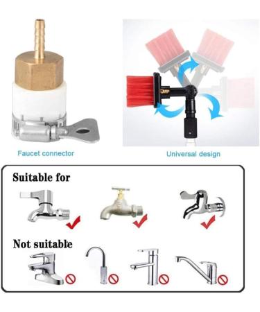 Window Cleaning Kit with Extension Pole Water Fed Pole Brush System Telescopic Window Cleaning Tools Extendable Pole with Brush 9 M - Buy Online on GoSupps.com