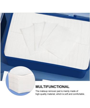 Lurrose 1000 Pieces Cotton Pads - Disposable & Reusable Make-Up Remover Hygiene Towels Fleece Eye Cake Towel for Smooth Skin Care - International Shipping Available - Buy Online on GoSupps.com