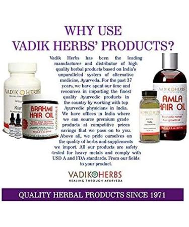 Vadik Herbs Triphala Powder Organic Capsules - 100 Count | Immune System Support Supplements - Buy Online on GoSupps.com