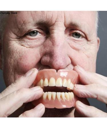 airmor Do It Yourself Denture Fake Teeth Top and Bottom Temporary Teeth Easy and Convenient Common to All situations-2 - Buy Online on GoSupps.com