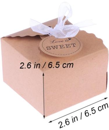 Healeved 150 Pcs Chocolate Gift Boxes Wedding Favors Candy Boxes Clothes Boxes for Gifts Paper Favor Boxes Party Favor Boxes Wedding Gift Boxes Wedding Favor Boxes Dessert Box Romantic 1 count (Pack of 1) As Shownx3pcs - Buy Online on GoSupps.com