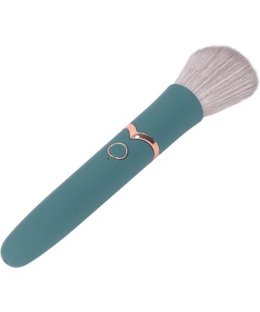 Electric Makeup Brush Ergonomic Grip 10 Levels Quiet Blush Brush Portable for Contouring for Highlighting (Green) - Buy Online on GoSupps.com