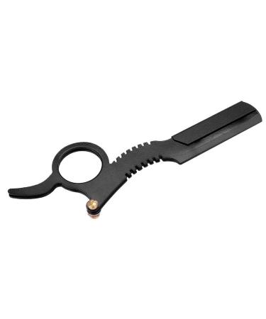 Classic Retro Sonew Razor for Men - Wooden Handle Beard Styling Set | Multifunctional Black Razor - Buy Online on GoSupps.com