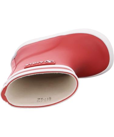 Aigle Unisex Kid's Baby Flac Wellington Boots 4.5 UK Child - Red Rouge - New 001 - Buy Online on GoSupps.com