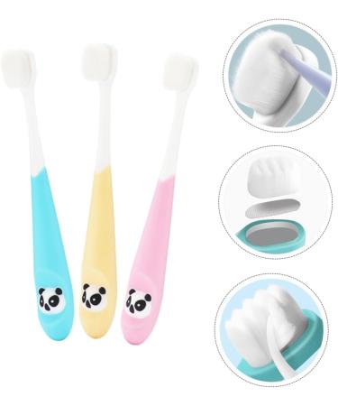 Anneome 3pcs Children Toothbrush Set - Soft Clean Abs Bristles for Kids Oral Care | International Shipping - Buy Online on GoSupps.com