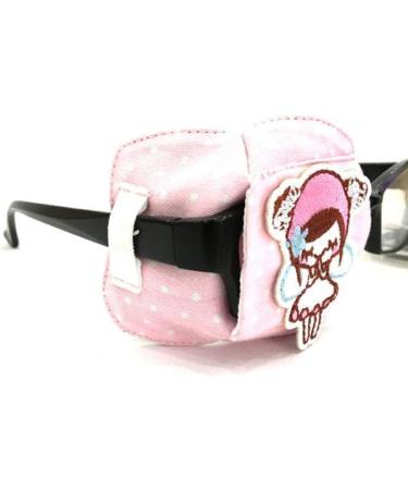 Single Lovely Cartoon Eye Patch Glasses Cover Lazy Training Amblyopia Strabismus Corrected Eye Patches for Children's - (Little Girl Pattern) Left Eye - Buy Online on GoSupps.com