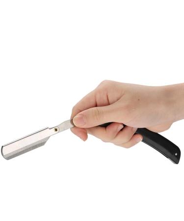 Premium Folding Razor Blade for Shaving & Hair Removal - Straight Edge Barber Razor - International Shipping Available - Buy Online on GoSupps.com
