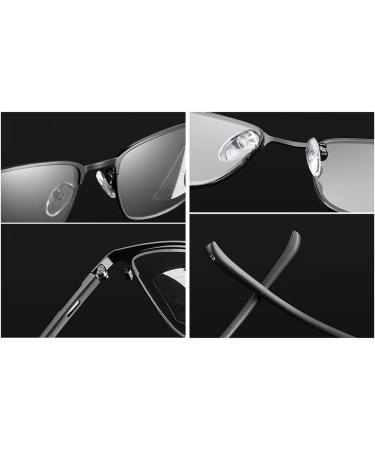 Buy Riccie Intelligent Varifocals Reading Glasses for Men | Anti-Blue HD Aspherical - Diopter +1.0 to +3.0 | International Shipping - Buy Online on GoSupps.com