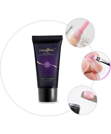 MAGICLULU 1set Set Nail Extension Glue Set Nail Art Extension Kit Nail Enhancement Trial Kit Nail Builder Gel Nail Art Brush Gel Extension Nail Kit Manicure Plastic Nail Brush - Buy Online on GoSupps.com