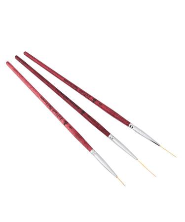 Professional Nail Brush Set - Art Drawing Pen & Manicure Tools for Natural Acrylic & Gel Nails - Ideal for Nail Art - Buy Online on GoSupps.com