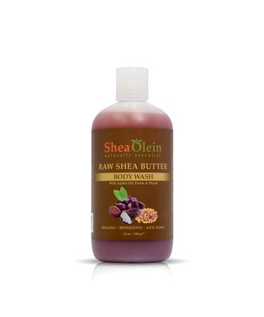 RAW SHEA BUTTER BODY BODY WASH WITH JOJOBA FRANKINCENSE & MYRRH
