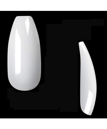 500 Natural Acrylic Artificial Nails - 10 Sizes DIY Set with Box for Easy Application | International Shipping - Buy Online on GoSupps.com