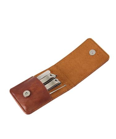 Nail Clippers Kit Stainless Steel Nail Set Household Nail Clippers Nail File Men's Personal Care Manicure Tool Set Suitable for Outdoor Travel Portable Travel Nail Clippers