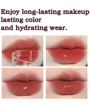 JIAOY FlowerJelly Lipstick Gold Color Change Transparent Lip Balm Waterproof Long Lasting Lip Balm 2 Pack - Buy Online on GoSupps.com