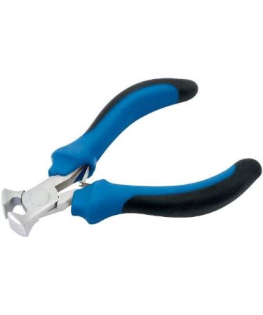 Draper 12535 Mini Cutting Pliers with Soft Grip Blue 100mm End