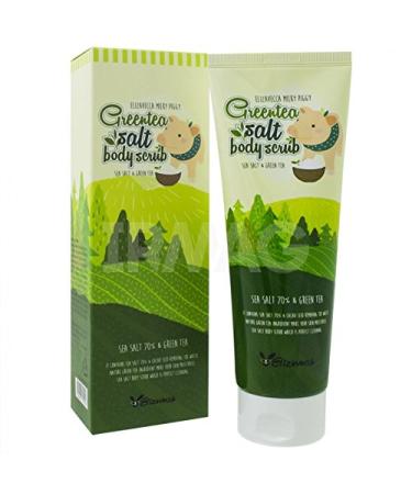 Elizavecca Milky Piggy Green Tea Salt Body Scrub 10.58 oz (300 g)