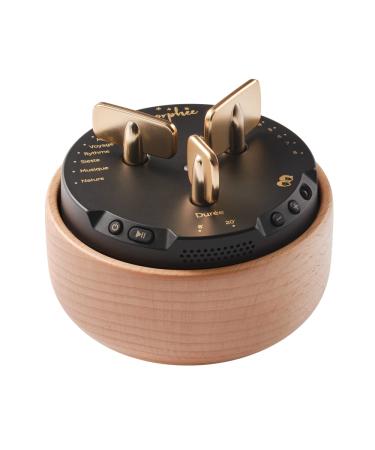 Morph e - Box de M datation et sophrology - pour s'Endormir facilement rapidement et g n rer un Sommeil Profond et r parateur endormissement adult - sans cran - (fran ais) black diam re: 9cm
