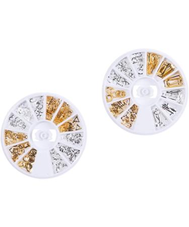 FOMIYES 6 Boxes Nail Rivet Manicure Rivet Nail Decor Kerchief Headband Goldendoodle Ornament Tape Dispenser Sequin Trim Gold Appliques Embellishments Nail Accessories 3d The Circle Sequins - Buy Online on GoSupps.com