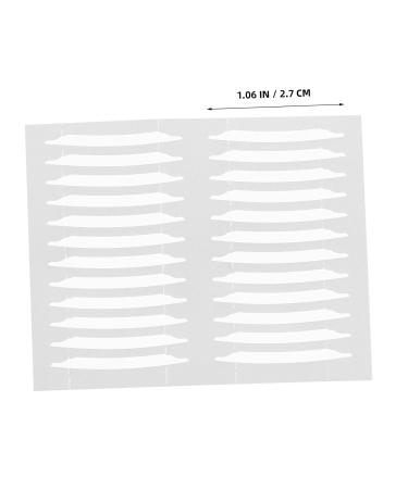 POPETPOP Clear Tape 30 Sheets Tapes Sides Double Practical Transparent Invisible Eyelid Double-Side Stickers White Korean Makeup - Buy Online on GoSupps.com