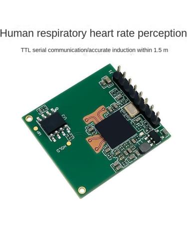 Buy KCVzitrds Radarmodule LD6002 FMCW Sensor - Monitor Body Signs Respiratory & Heart Rate - Easy Installation - Global Shipping - Buy Online on GoSupps.com
