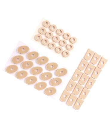 HAPINARY 3 Pieces Protection Pad Toe Corn Patches Patches Functional Feet Stickers Foot Sole Stickers Feet Corn Remover Pads Toe Corn Pads Foot Pastes High Heel Stickers Feet Pads