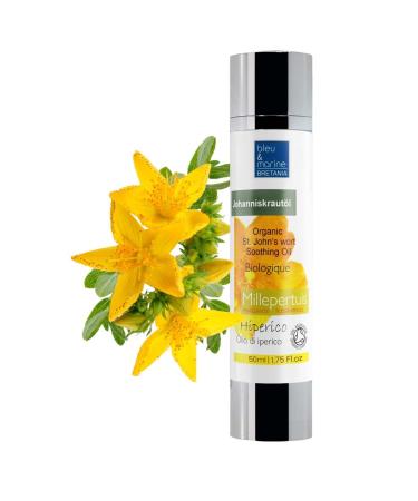 Hypericum drops relaxing massage oil St. John's wort oil concentrate forte 100% pure body oil scar oil pregnancy strip oil - 50 ml