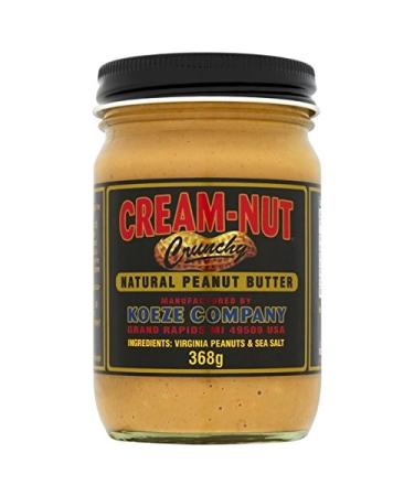 Koeze Koeze Nut Cream Smooth Peanut Butter 368g (Pack of 6)
