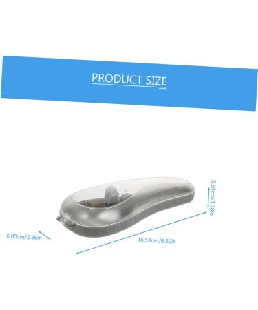 Angoily 2-Pack Razor Storage Box - Travel Razor Case with Rust Protection & Nail Clipper Organizer - Buy Online on GoSupps.com