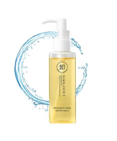 MAIGOOLE 3-in-1 Plant Concentrate Deep Makeup Oil Remover - Gentle & Nourishing for Eyes Lips & Face | 5.28fl.oz - Buy Online on GoSupps.com
