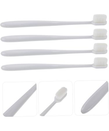 Shop Tovinanna 8-Piece Soft Toothbrush Set | Gentle Gum Care & Long Handle Design for Daily Oral Hygiene - Buy Online on GoSupps.com