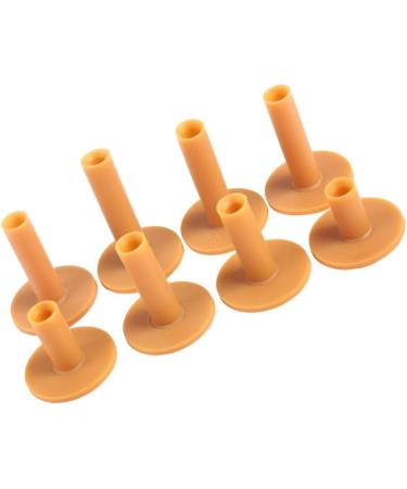 VBY Golf Nail Rubber Tees Holder - 500 pcs 70mm Driving Range Training Balls for Beginners | Premium Sporting Goods - Buy Online on GoSupps.com