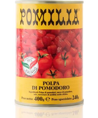 Italian Gourmet E.R. Pomilia Tomato Pulp 400g Italian Tomato Paste 400g + 400g Box 400g - Buy Online on GoSupps.com