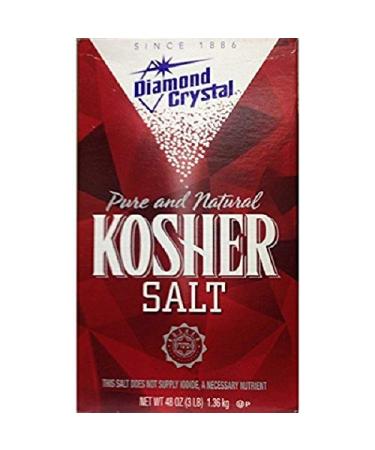 Diamond Crystal Kosher Salt, 3 lbs - Pack of 2
