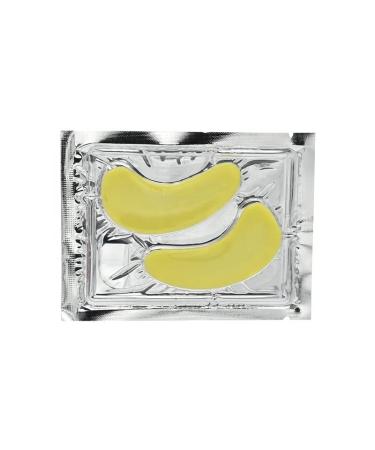 Bisou Bisou Bisou Gold Under Eye Patches with Lip Mask - 16 Pairs | Dark Circles, Puffiness, Wrinkles | Hydrogel Collagen Eye Pad - Buy Online on GoSupps.com