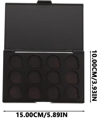 Beaupretty Magnetic Travel Containers Empty Magnetic Eyeshadow Compact Makeup 12 Grids Eyeshadow Travel Cases for Eyeshadow Lipstick Blush Powder Makeup Eyeshadow - Buy Online on GoSupps.com