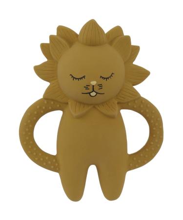 KONGE Slojd - teeth soother lion mustard
