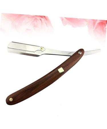 Buy Minkissy Interchangeable Blade Razor - Double Razor for Men | Safe Metal & Wooden Manual Hair Cutter - Buy Online on GoSupps.com