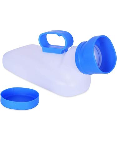 Urinal Male Urinal 1200 Ml Leakproof Camping/Long-Distance Driving Fashion Style Portable Urinal Snap Cover Urine Collector Happy - Buy Online on GoSupps.com