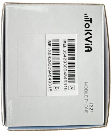 TOKVIA Unlocked Mobile Phone for Elderly with Big Buttons and SOS Button | Senior Flip Phone with Large Numbers | Dual Display 2.4 + 1.77 inches | T221 Black - Buy Online on GoSupps.com
