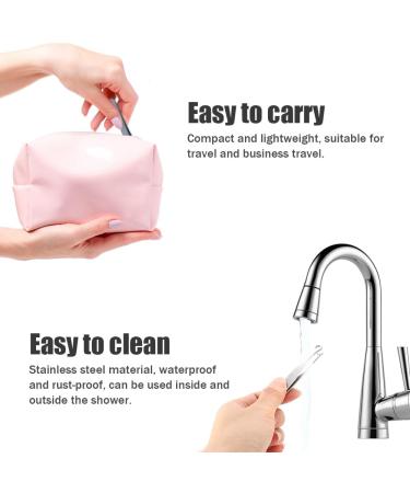 UXELY 3pcs Stainless Steel Nose Hair Clippers - Universal Trimming Tweezers for Men & Women | Round Tip Nose Trimmer for Hair Brows & Sideburns (Silver - Buy Online on GoSupps.com