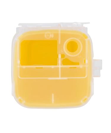 Tattoo Plastic Sharps Container 1L - Biohazard Needle Disposal Waste Box (YELLOW) - Buy Online on GoSupps.com