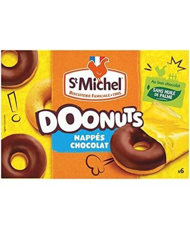 ST MICHEL - Chocolate Coated Donuts 180G - Pack of 4 - Special Offer - Buy Online on GoSupps.com