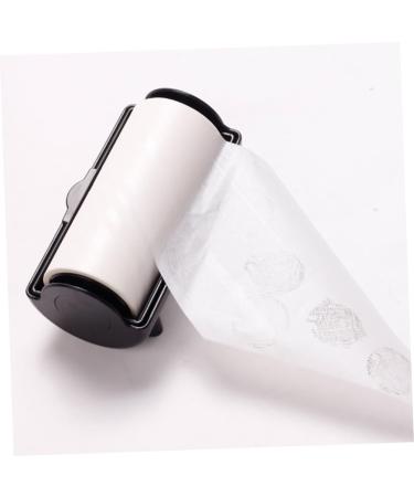 POPETPOP 1 Roll Stamp blotting paper nail art accessory nail kits nail oil absorbing paper sticky remover printing oil removal paper printing oil remover plastic abs wet wipes special 11.5x6cm Black - Buy Online on GoSupps.com