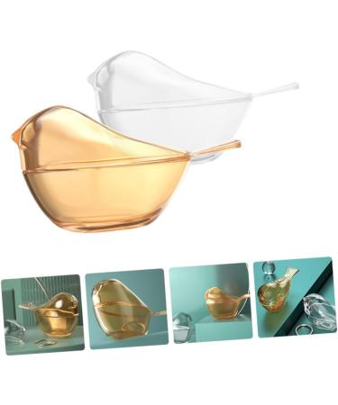 HOMSFOU 4 Pcs Bird Jewelry Box Handmade Blown Glass Figurine Crystal Bird Figurine Glass Clear Ornaments Jewelry Case Bracelet Miniature Holder Desktop Storage Jar Animal Travel The Bird - Buy Online on GoSupps.com