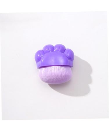 FRCOLOR Purple Plastic Foundation Applicator Brush Cosmetics Applicator Brush Portable Blush Brush Artificial Fiber Cosmetics Brush - Buy Online on GoSupps.com
