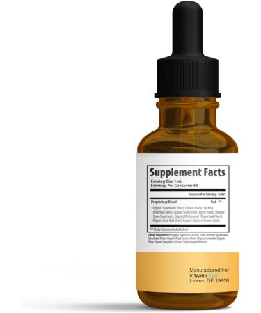 Bari Drops GLP-1 Bari Liquid Drops Supplement BariDrops Liquids Extract Formula Bari Liquid Drops Review Premium Lion All Natural Formula Green Bottle 1 Bottle 1 Month Supply (2 Fl Oz) - Buy Online on GoSupps.com