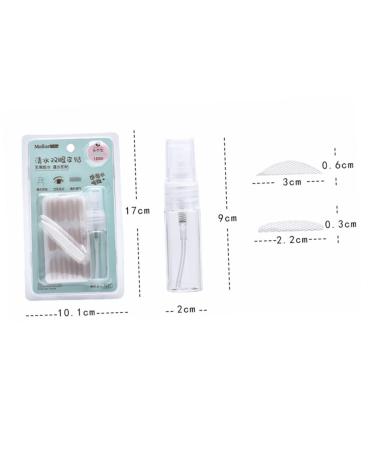 FOMIYES 1 Pack Two Sided Tape Invisible Eyelid Tape Women Double Eyelid Sticker Adhesive Tape Sprayer Hooded - Buy Online on GoSupps.com
